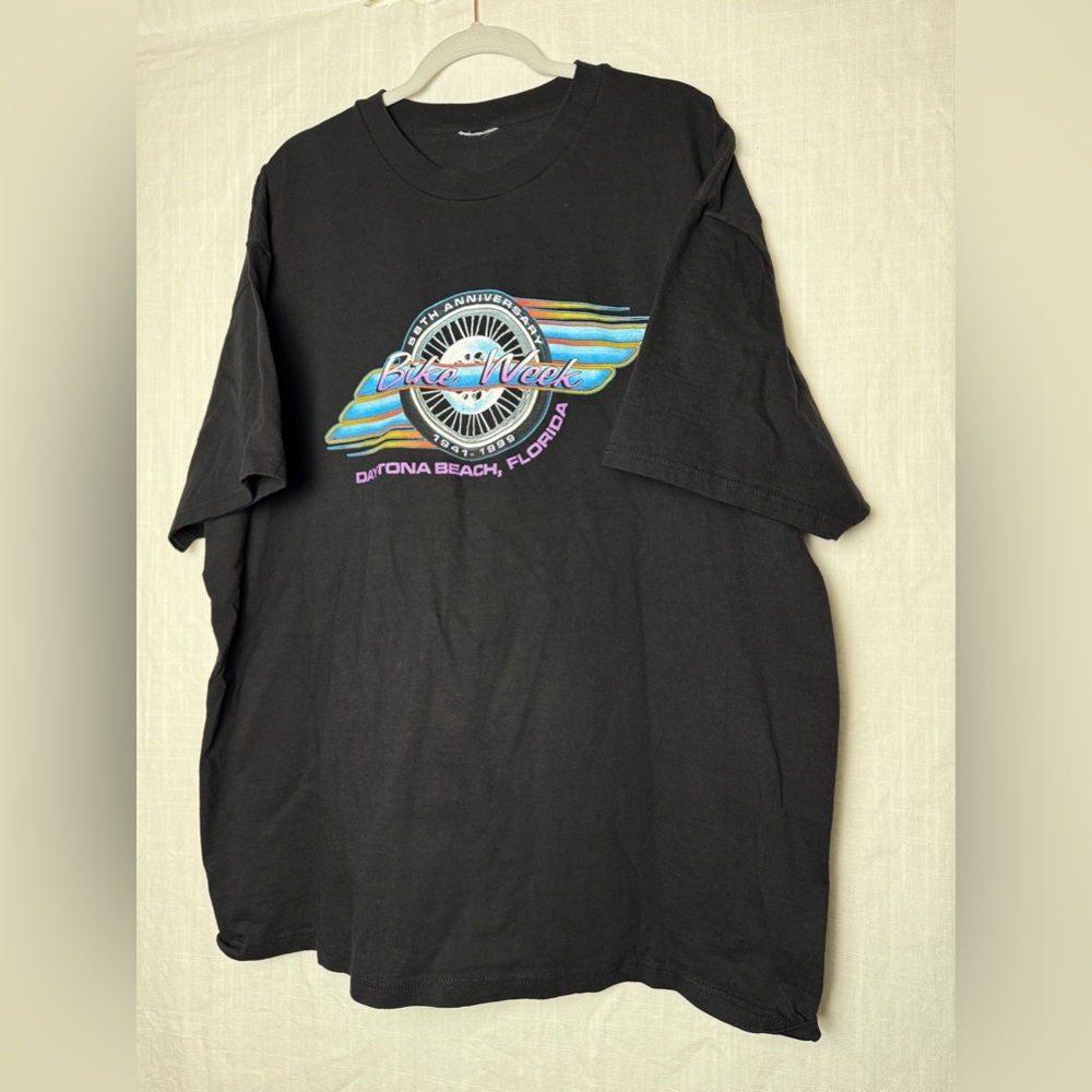 Vintage Bike Week Graphic Tee circa 1999